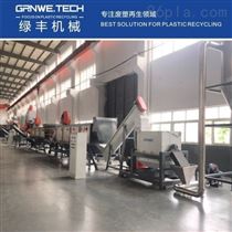 GW-PE-WL1000耐酸碱化工桶处置线 集装桶清洗不干胶机器