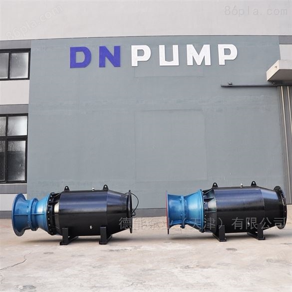 潜水轴流泵 30千瓦大功率强排水泵 电气安装