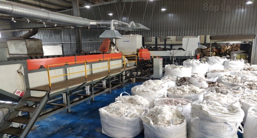 HW49危险废物编织袋薄膜袋资源化处置利用生产线