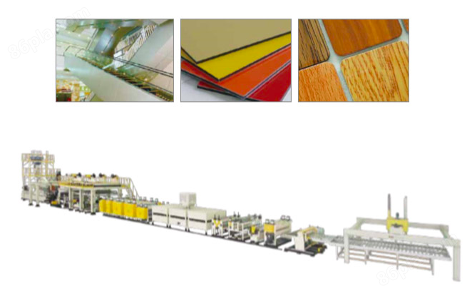 高速铝塑复合板生产线