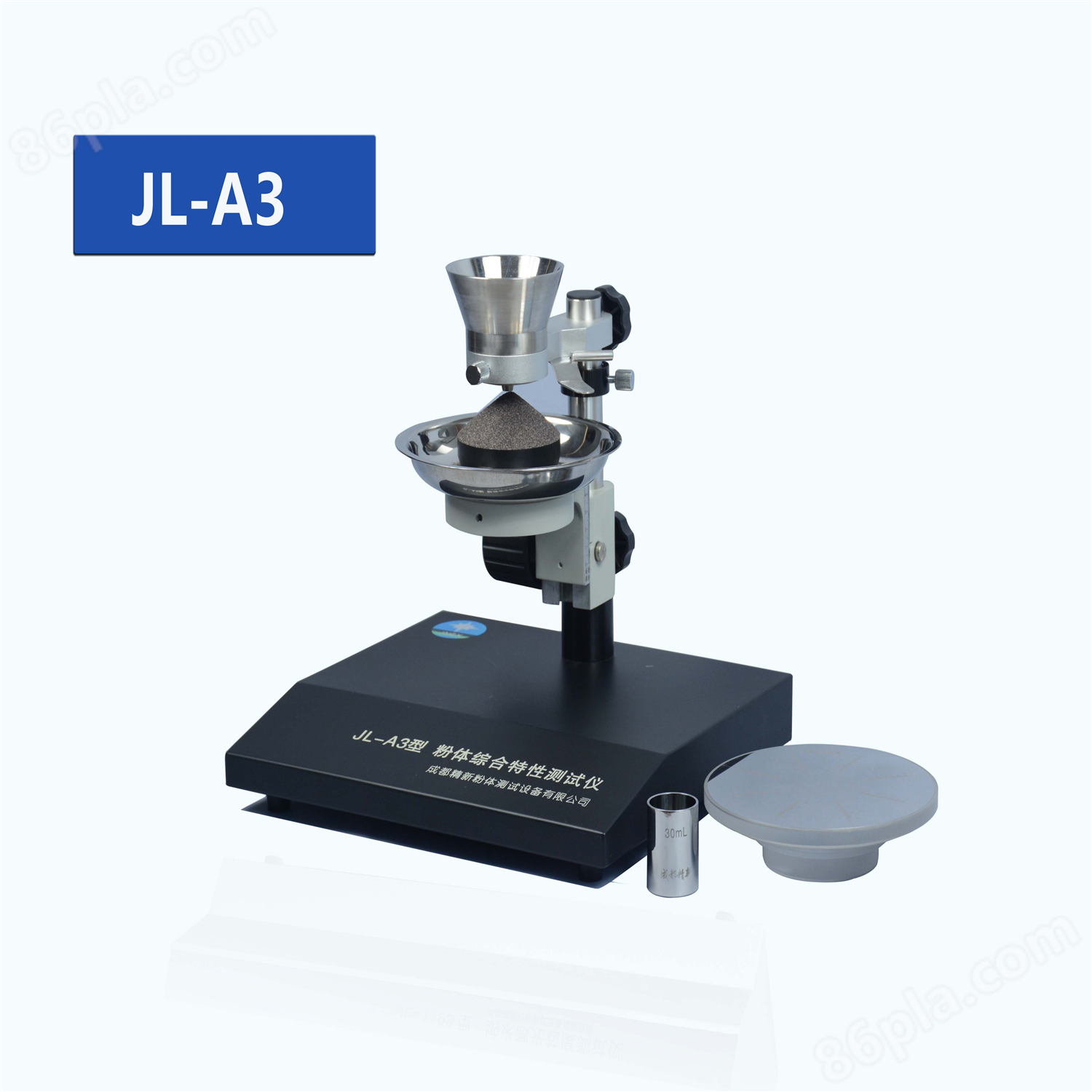 JL-A3粉体特性测试仪(安息角、流动性、松装密度测试）