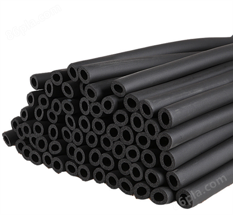 普莱斯德厂家货源 海绵橡塑管 b级黑色橡塑保温管 空调管道保温橡塑壳 布林品牌