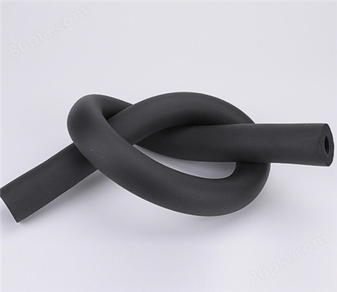 普莱斯德厂家货源 海绵橡塑管 b级黑色橡塑保温管 空调管道保温橡塑壳 布林品牌