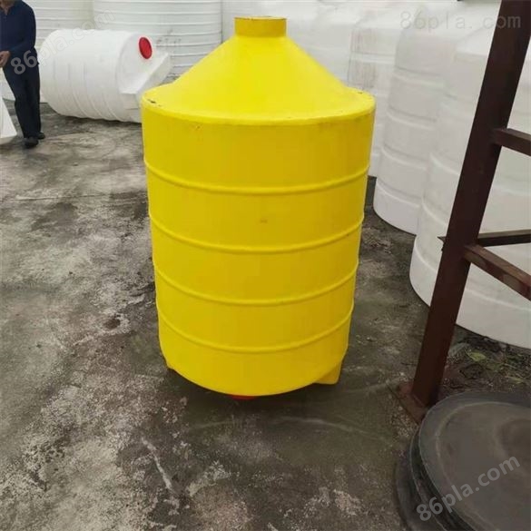 10吨锥底塑料储罐 家用尖底水塔 液体搅拌罐