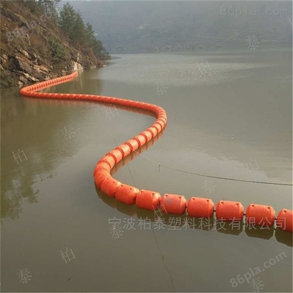 江苏河道水面垃圾拦截浮筒生产厂家